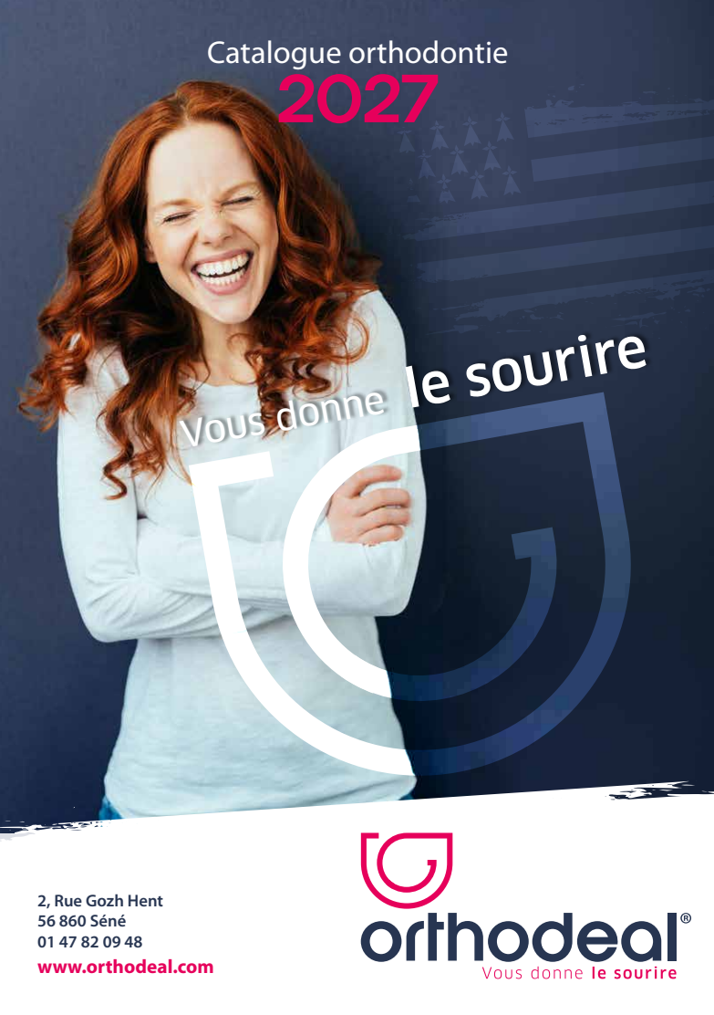 Couverture du catalogue orthodontie Orthodeal 2027